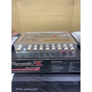 Formula-X ปรีแอมป์ 5แบน-Formula-x-รุ่น-fx-888s สีSilver(รุ่นครบรอบ 30ปี) K-Series (30th Anniversary)