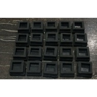 Hollow Rubber Feet 4.5cm x4.5cm Table Cover Chair Pad