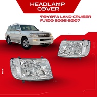 Toyota Land Cruiser FJ100 2005 2006 2007 headlamp cover headlight lenses kereta lampu depan
