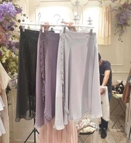 韓國RARA家透膚褲裙-紫