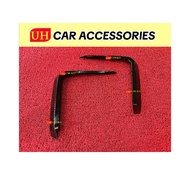 PERODUA AXIA 2023 2024 FRONT BUMPER CANARD GLOSSY BLACK