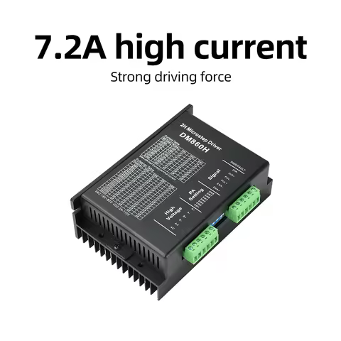 DM860H DSP 57/86 Step Driver DC 24-110V Motor Controller Power Supply With Fan Cooling Function