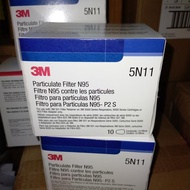 JTTOP" 3M PARTICLATE FILTER N95. 5N11. PRICE PER BOX