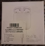 全新 apple原廠Airpods無線耳機新版MV7N2TA/A白,型號: A2031, A2032