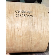 Centis striped veneer used for gluing speaker cabinets, furniture, and art QC 0.6*210*2500mm