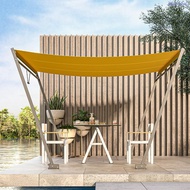 Roof terrace awning garden yard courtyard outdoor landscape gazebo outdoor four-corner umbrella acti