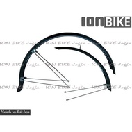 Mtb Hybrid Bicycle Fender 26 27.5 700C Adjustable Romoplast Fender