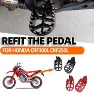 Astront CNC Footrest Foot Pegs Pedals Motorcycle Accessories For Honda CRF250L CRF300L