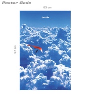 [COD] EXTREME SPORTS Large Poster: HANG GLIDING - OVER THE TOP #R20 - size 62 x 97 cm