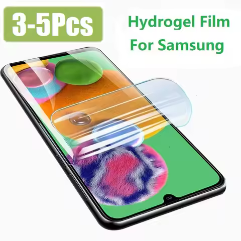 3-5Pcs Hydrogel Film For Samsung Galaxy A12 M12 A M 12 F42 F 42 A42 5G Screen Protector Galaxya12 Ga