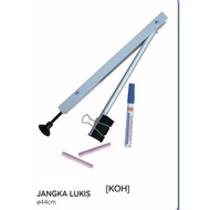 [KOH] JANGKA LUKIS BESAR CIKGU / TEACHER BIG COMPASS SET DIAMETER 44cm | 大圆规