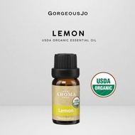 GORGEOUS JO The Aroma Shop Organic Lemon Pure Essential Oil (10ml)
