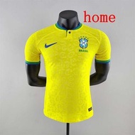 2022世界盃巴西球員版球衣 落場版足球波衫