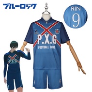 Blue Prison cos Jersey Sports Short-Sleeved Competition Jersey Series Teacher Rin College Sports Sui