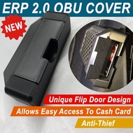 ERP 2.0 OBU Cover with Flip Door for Cars/ Cashcard/ EZ Grip /On Board Unit/ Singapore Cars/ Anti-Th