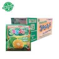 Jasjus Rasa Jeruk Peras 8gr 1 Dus isi 30 Renceng / Minuman Es Kemasan Sachet 1 Karton