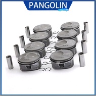 PANGOLIN 8Pcs Piston Set 94810304824 94810304724 for Porsche Cayenne S GTS 957 Panamera S 4S GTS 970