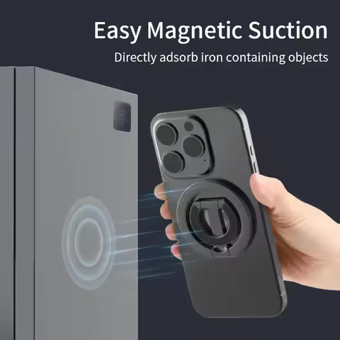 For MagSafe Double Sided Magnetic Phone Ring Holder Portable Folding Cellphones Stand Phone Accessor