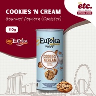 Eureka Popcorn Cookies 'N Cream Popcorn 110g Can