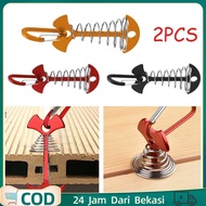 TENDA 2pcs Nail Fish Buckle Aluminum / Camping Pegs / Alloy Deck Camping Pegs / Iron Pegs Outdoor Hi