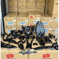 🇻🇳 Exciter Inner Diamond Kilat Coverset HLY Inner Motor Hitam Kilat Y16ZR V1 V2 Y16 LC135 V4 INNER S