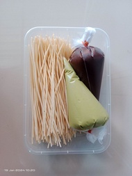 Mie lidi lumer coklat 2rasa