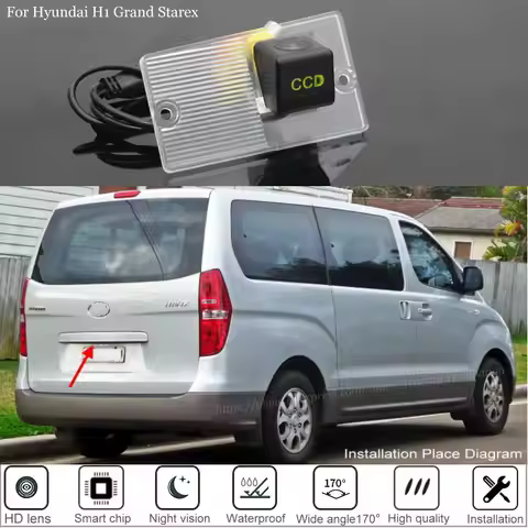 Car Rear View Reverse Backup Camera For Hyundai H1 Grand Starex Reversing Camera For Parking HD Nigh