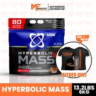 USN Hyperbolic Mass Gainer All In One 6 kg / 4 kg / 2 kg / 1 kg -  Makanan Tambahan Penambah Berat