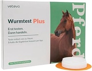 vetevo Worm Test Plus Horse Including Tapeworms, Lungworms PCR Test & Egg Counting, 10 x Horse Worm 
