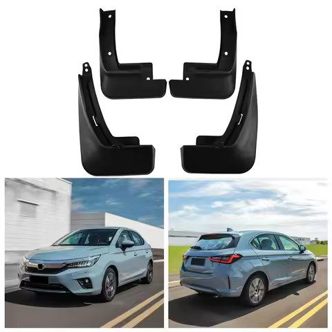 Exterior Car Mud Flaps for Honda City 2024 Hatch 2023 2022 2021 2020 GN2 GN3 GN5 Front Rear Splash G