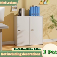 Dopamine Iron Cabinet Student Desk Drawer Type Storage Cabinet with Password Lock Desktop Organizer 