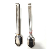 [Spring Hardware Department Store] 10123 33cm Burger Tongs (Thick) 33cm (Thin) Barbecue Supplies Coo