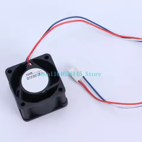 New CPU Coolers 414J/2 with a Complete set of Brackete, 24V 95mA 2.3W 3Pin 4x4x2.5 for Inverters Fan
