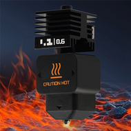 【EchoEdge】 0.6Mm Hardened Steel Extruder Hotend Kit For Bambu Lab H2D 3D Printer Enhanced Print Spee