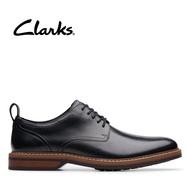 Clarks Mens Aldwin Lace Black Leather