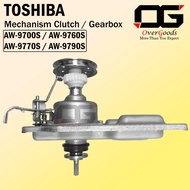 Toshiba AW-9700S / AW-9760S / AW-9770S / AW-9790S Washing Machine Mechanism Clutch Gear Box TOSHIBA