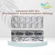 Uphamol 500 10's (Paractamol / Acetaminophen 500mg)
