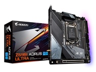 Z590I AORUS ULTRA (LGA 1200/Intel Z590/Mini-ITX/Dual M.2/PCIe 4.0/USB 3.2 Gen2X2 Type-C/Intel WIFI 6