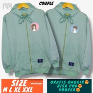 Couple zipper latest couple jacket/ 2025 couple zipper jacket/ sweater/ sweater/ 2 pcs hoodie/ 2025 