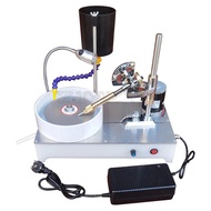 Desktop Gemstone Grinding Faceting Machine Faceted Polishing Machine Jewelry Polisher Flat Grinder L