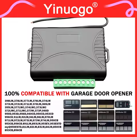 For 893MAX 890MAX 895MAX 893MAX-LMK 891LM 371LM 373LM 971LM 973LM 12V Garage Door Receiver Controlle