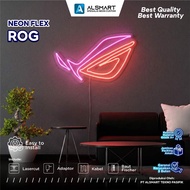 Neon Flex Logo Lights ROG Republic of Gamers Gaming Room Decoration