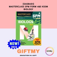 【Sasbadi】MASTERCLASS SPM Biology Form 4 & 5 KSSM 2023 - Reference / Buku Rujukan SPM
