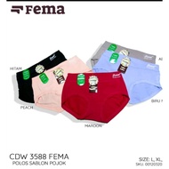 Fema Women's Panties 3588,3589,375 Soft/Cd Fema Women 3588,3589,375