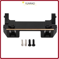 YUNRAO Front Bumper Bracket, Heavy Duty Brass Front Bumper Mount, Durable Rust-Proof With 4 Screws F