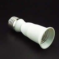 E27 to E27 LED Light Bulb 95mm Lamp Base Plug Extension Adapter Converter Holder Screw Socket Power