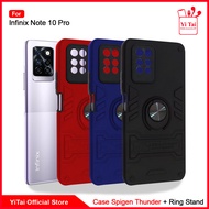 YITAI YC-17 Case Ring Carbon Thunder Infinix Note 10 Note 10 Pro