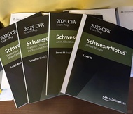 [Kaplan] 2025 CFA Level III Schweser  Notes  physical book set: private wealth kit /Portfolio Manage