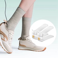 【qgnuaj】-Adjustable Shoe Slots Space Saver Shoe Rack for Cabinet Storage Shoe Holder Stand for Organization Shoe Stacker Plastic 6 Piece