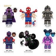 Across The Spider-Verse Prowler Spider-byte 2099 Rhino Spot Mini Building Blocks Figure Toys Kids Gi